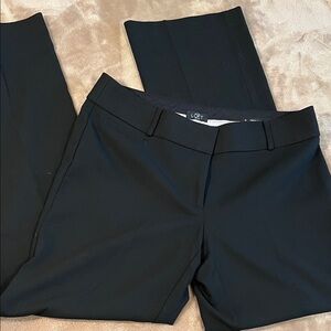 LOFT Women's Marisa Black Trousers size 6P
